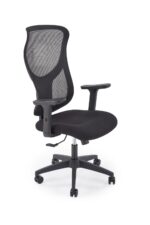 Fotel gabinetowy SCOT 68 cm czarny do biura i gabinetu - obrazek 4