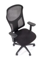 Fotel gabinetowy SCOT 68 cm czarny do biura i gabinetu - obrazek 10