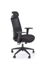 Fotel gabinetowy SWIFT 68 cm czarny do biura i gabinetu - obrazek 4
