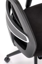 Fotel gabinetowy SWIFT 68 cm czarny do biura i gabinetu - obrazek 7
