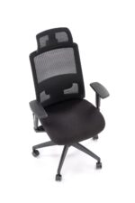Fotel gabinetowy SWIFT 68 cm czarny do biura i gabinetu - obrazek 10