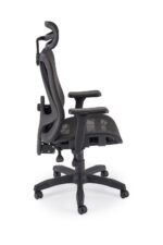Fotel gabinetowy XERON 65 cm czarny do biura i gabinetu - obrazek 3