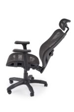 Fotel gabinetowy XERON 65 cm czarny do biura i gabinetu - obrazek 6