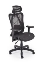 Fotel gabinetowy XERON 65 cm czarny do biura i gabinetu - obrazek 12