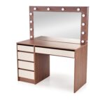 Toaletka HOLLYWOOD 2 XL 55 cm kaszmir / orzech do sypialni - obrazek 2