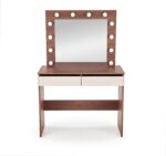 Toaletka HOLLYWOOD 2 43 cm kaszmir / orzech do sypialni - obrazek 9