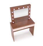 Toaletka HOLLYWOOD 2 43 cm kaszmir / orzech do sypialni - obrazek 10