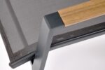 Krzesło ogrodowe HOVER 54 cm antracytowy / popielaty / antracyt na taras i do ogrodu - obrazek 4