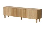 Szafka RTV ARANGO RTV-2 190 cm dąb hikora MDF do salonu - obrazek 5