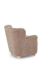 Fotel wypoczynkowy CLAUDIO 80 cm cappuccino do salonu - obrazek 2