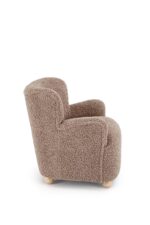 Fotel wypoczynkowy CLAUDIO 80 cm cappuccino do salonu - obrazek 4
