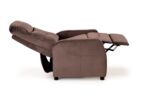 Fotel wypoczynkowy FELIPE 2 rozkładany 64 cm mokka velvet do salonu - obrazek 7