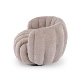 Fotel wypoczynkowy FRASER 82 cm beżowy do salonu - obrazek 4