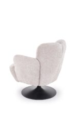 Fotel wypoczynkowy FRESH 80 cm beżowy do salonu - obrazek 2