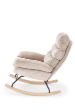 Fotel bujany GIORGIO 65 cm beżowy do salonu - obrazek 3