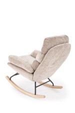 Fotel bujany GIORGIO 65 cm beżowy do salonu - obrazek 2