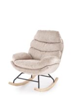 Fotel bujany GIORGIO 65 cm beżowy do salonu - obrazek 7