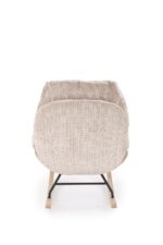 Fotel bujany GIORGIO 65 cm beżowy do salonu - obrazek 9