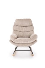Fotel bujany GIORGIO 65 cm beżowy do salonu - obrazek 10