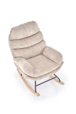 Fotel bujany GIORGIO 65 cm beżowy do salonu - obrazek 11