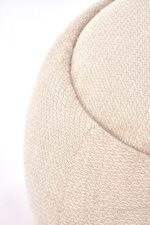 Pufa LUMI 50 cm beżowy do salonu - obrazek 4