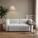 Sofa MALTA 170 cm popielaty do salonu - obrazek 4
