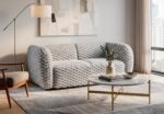 Sofa MALTA 170 cm popielaty do salonu - obrazek 5