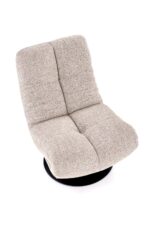 Fotel wypoczynkowy MANGO 73 cm beżowy do salonu - obrazek 11