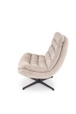 Fotel wypoczynkowy OLYMPIC 75 cm cappuccino / beżowy do salonu - obrazek 3