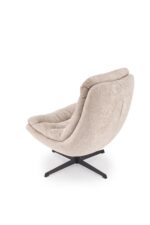 Fotel wypoczynkowy OLYMPIC 75 cm cappuccino / beżowy do salonu - obrazek 2
