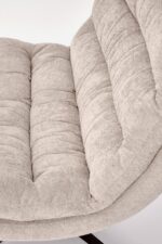 Fotel wypoczynkowy OLYMPIC 75 cm cappuccino / beżowy do salonu - obrazek 7