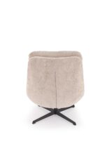 Fotel wypoczynkowy OLYMPIC 75 cm cappuccino / beżowy do salonu - obrazek 10