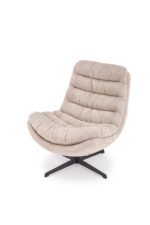 Fotel wypoczynkowy OLYMPIC 75 cm cappuccino / beżowy do salonu - obrazek 12