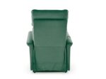 Fotel masujący SEMIR 2 z masażem 80 cm ciemny zielony velvet do salonu - obrazek 14