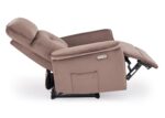 Fotel rozkładany SEMIR z USB 80 cm mokka velvet do salonu - obrazek 6