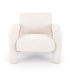 Fotel wypoczynkowy VARNA 88 cm kremowy do salonu - obrazek 6