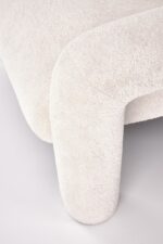 Fotel wypoczynkowy VARNA 88 cm kremowy do salonu - obrazek 7