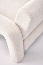 Fotel wypoczynkowy VARNA 88 cm kremowy do salonu - obrazek 8