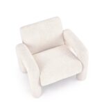 Fotel wypoczynkowy VARNA 88 cm kremowy do salonu - obrazek 10