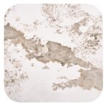 Ława ARAKIS 90x90 cm orzechowy / beżowy MDF do salonu - obrazek 4