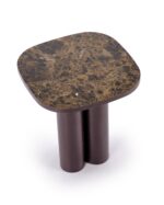 Ława CORDINA S 50x50 cm brązowy MDF do salonu - obrazek 4