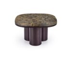 Ława CORDINA 80x80 cm brązowy MDF do salonu - obrazek 7