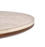 Ława DIAVOLA S 45x45 cm orzechowy / trawertyn / orzech MDF do salonu - obrazek 2