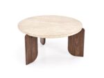 Ława MAMBO 80x80 cm orzechowy / trawertyn / orzech MDF do salonu - obrazek 7