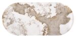 Ława NICOSIA 61x121 cm orzechowy / beżowy MDF do salonu - obrazek 4