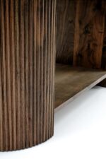 Ława PERILA 60x120 cm orzechowy / orzech MDF do salonu - obrazek 7