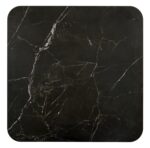 Ława VICKER 70x70 cm ciemny popielaty / czarny / orzech MDF do salonu - obrazek 4