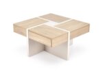Ława SEVILLA S 80x80 cm dąb cremona / kaszmir do salonu - obrazek 2