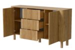 Komoda ARANGO KM-1 150 cm dąb hikora MDF do salonu lub sypialni - obrazek 3