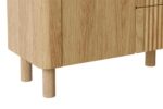 Komoda ARANGO KM-1 150 cm dąb hikora MDF do salonu lub sypialni - obrazek 4